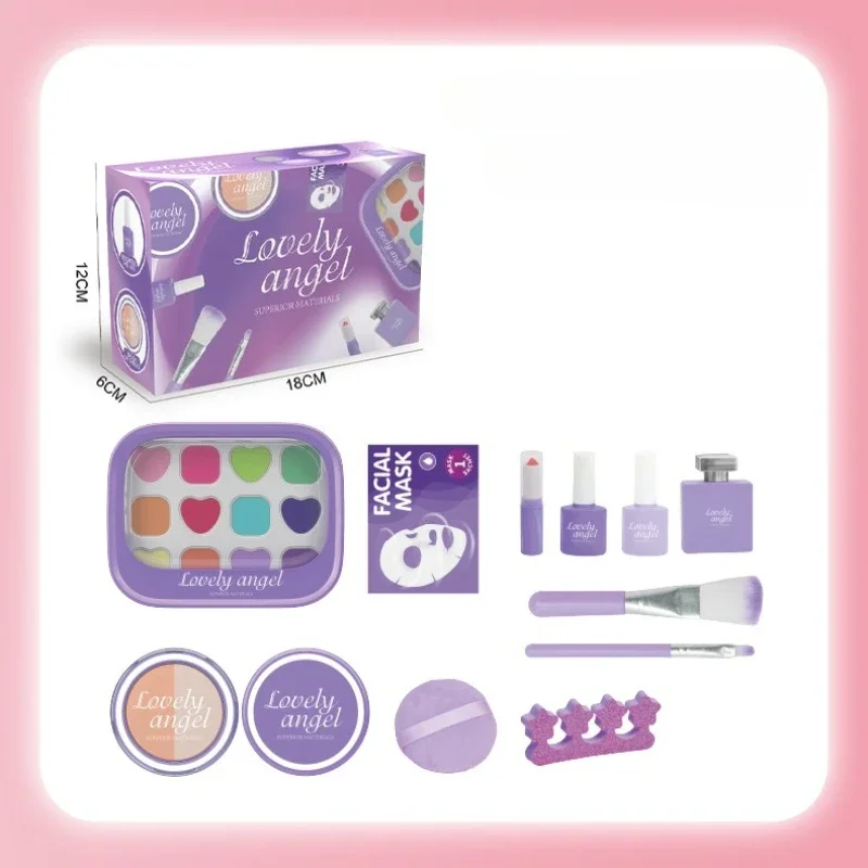Childrens Pretend Play Makeup Toys Realistic Makeup Kit for Dolls Girls Toy for Kids 2 To 4 Years Old Birthdays Christmas Gifts - view 3