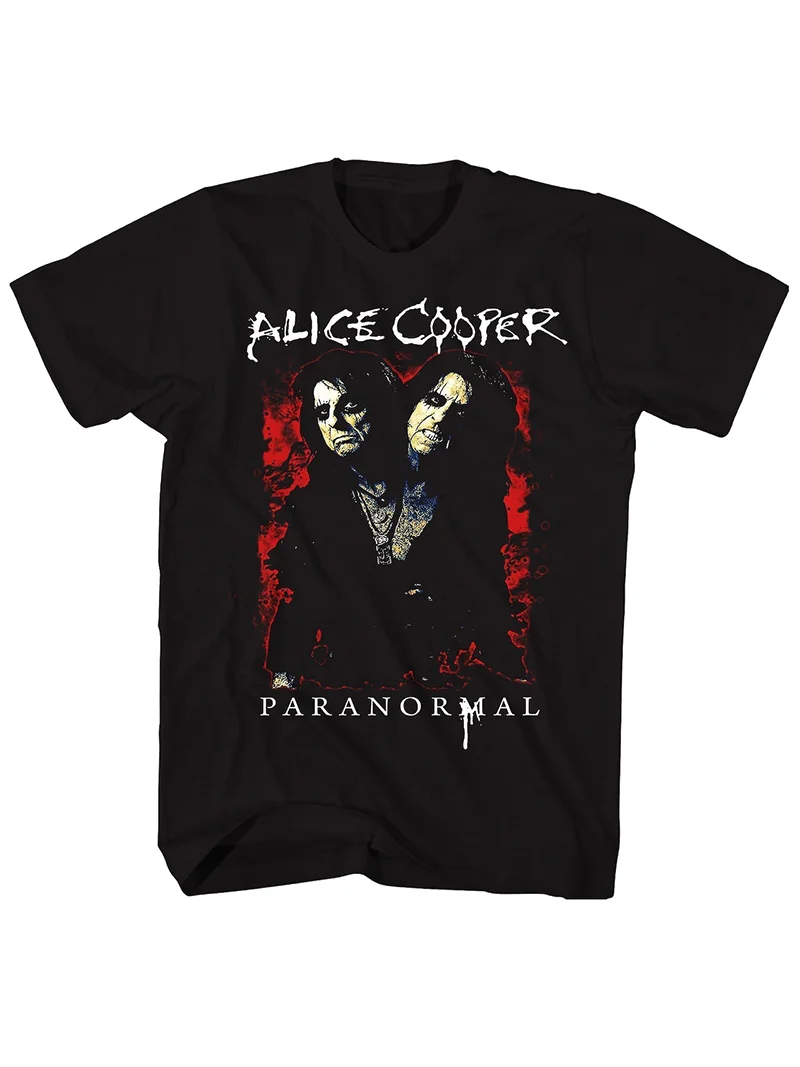 

Мужская футболка Alice Cooper с принтом черепа в стиле панк-рок, хлопковая, повседневная, летняя, модная, не мнется, с круглым вырезом, с коротким рукавом