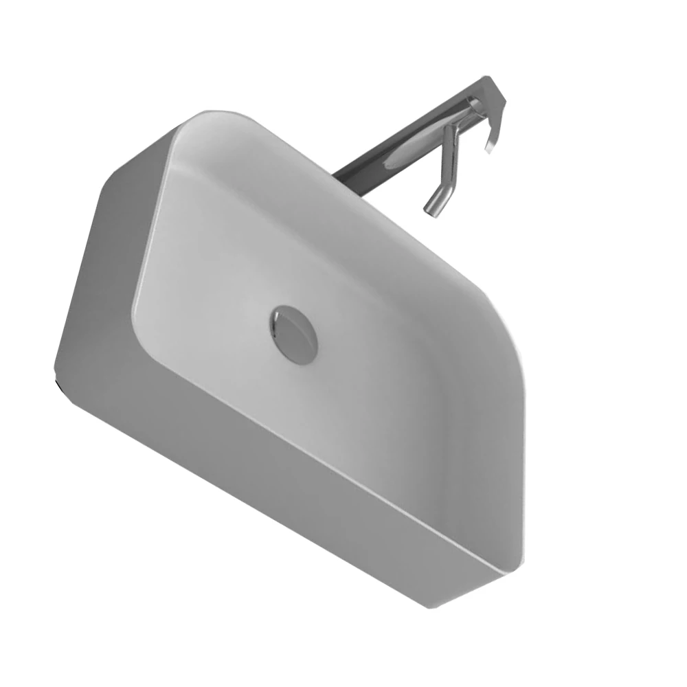 Rectangular Solid Surface Stone Counter Top Vessel Sink Fashionable Corian Wash Basin RS38176-620AA