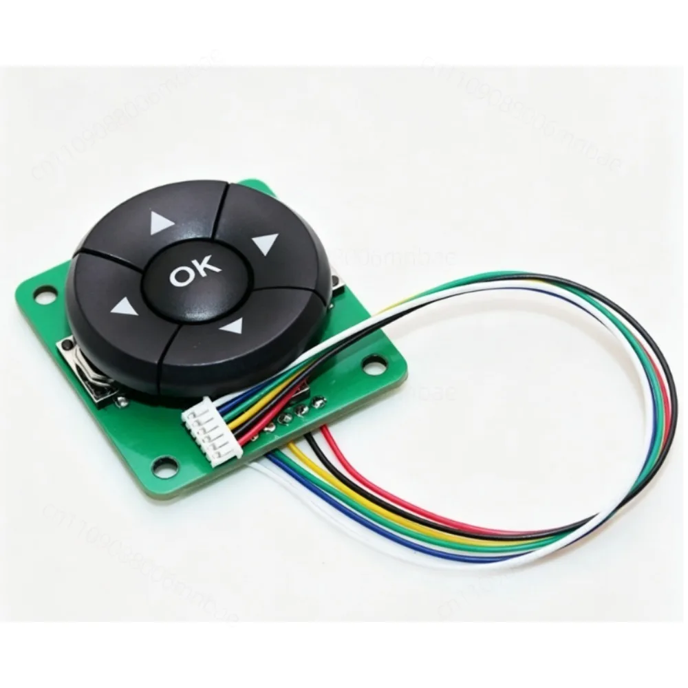 12x12mm Tactile Switch Five-Way Switch PCB Circuit Board with Keycap Button Set for B3F-4055