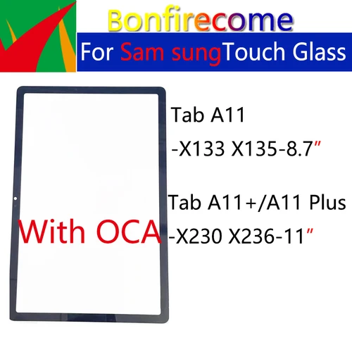 Imagen 2 del producto Pantalla Táctil para Samsung Galaxy Tab A11 SM-X133 X135, Panel Táctil A11 Plus X230 X236, Lente de Vidrio LCD Exterior Frontal, Reparación