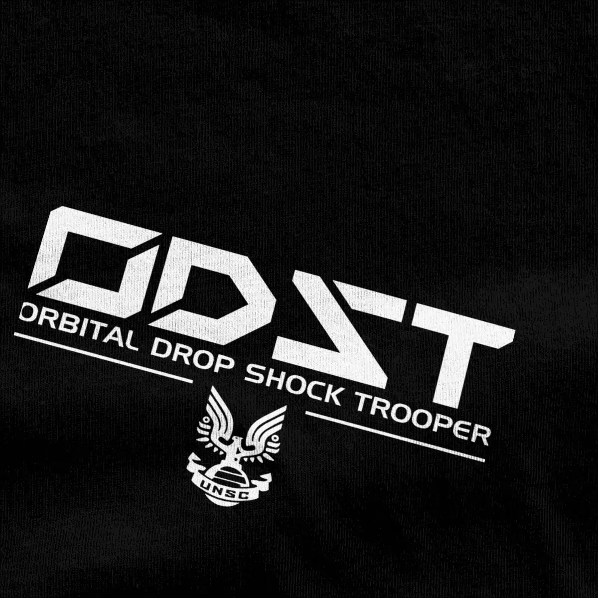 Man T-Shirt Odst Orbital Drop Shock Trooper T Shirts Hippie Halos Summer Tees Vintage Loose Cotton Clothing Birthday Gift