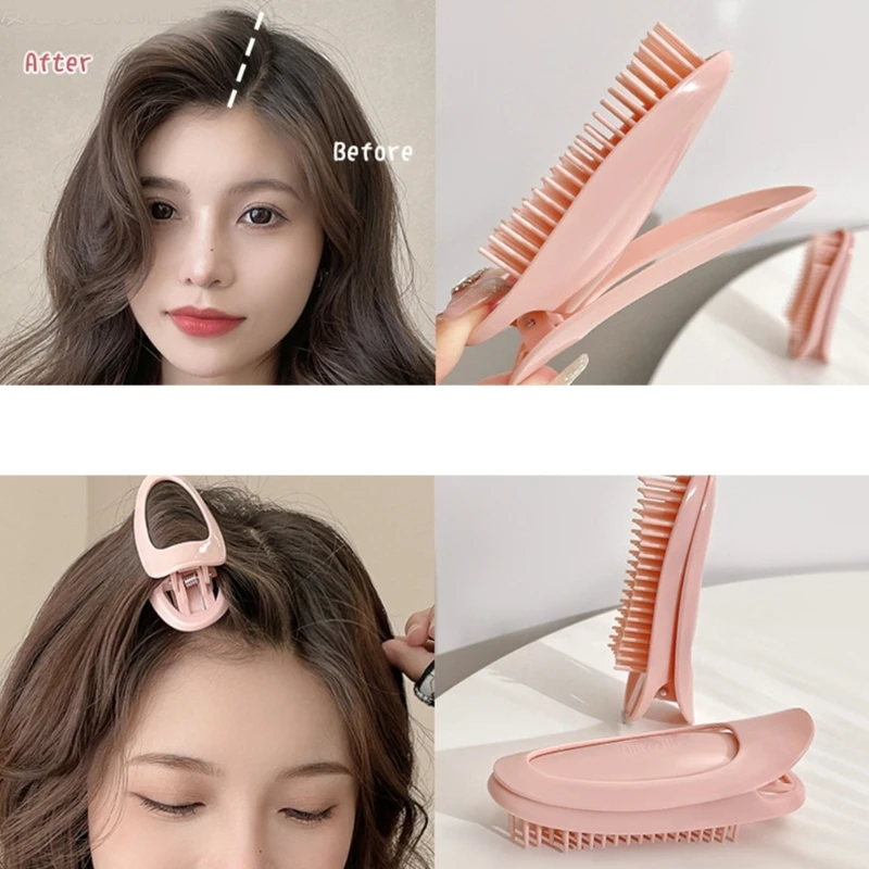 ผมVolumizingคลิปสำหรับผู้หญิงรากผมคลิปRoller FluffierคลิปผมDIY Hair Curler Fluffierผมคลิปจัดแต่งทรงผมDropshipping