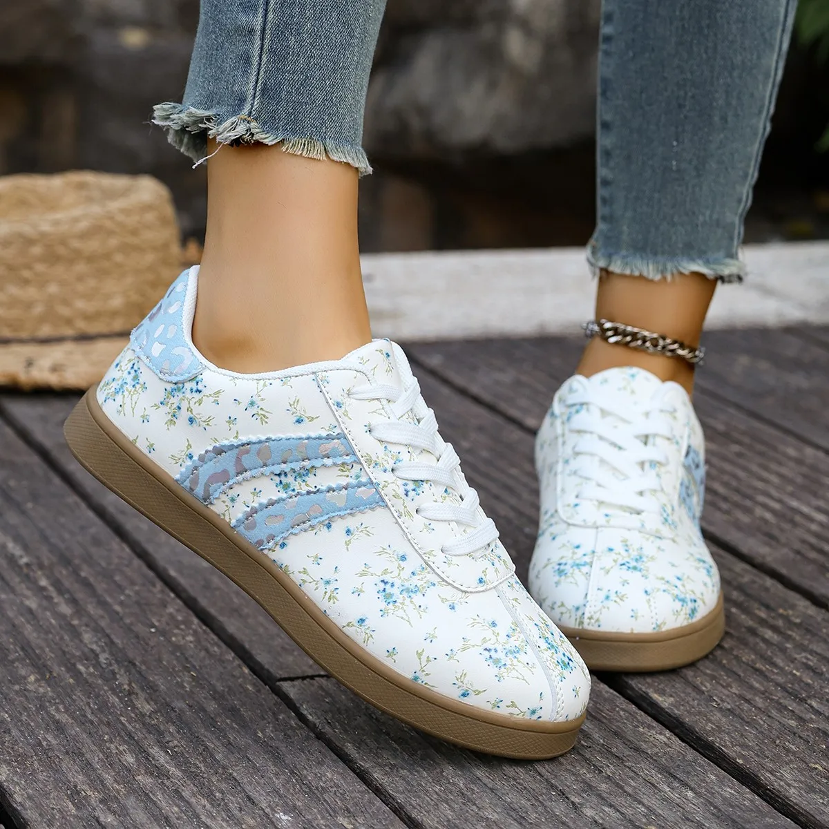 Summer Elegant and Sexy Flower Sports and Leisure Shoes Fashionable Best Selling New Comfortable Plus Size Women's Shoes