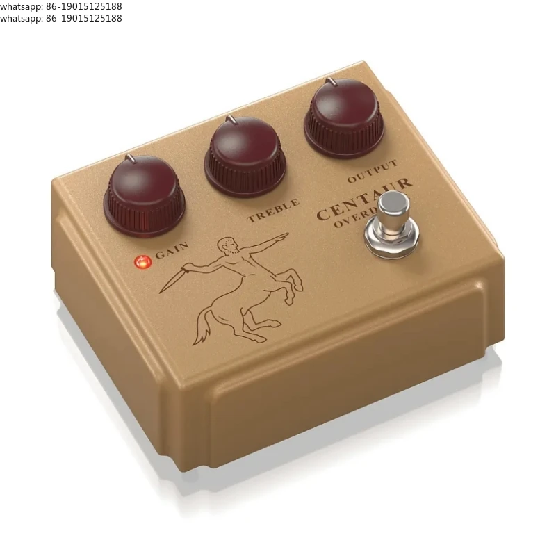 CENTAUR OVERDRIVE Legendary Transparent Boost Overdrive with Germanium Diodes, Dual-concentric Gain Knob