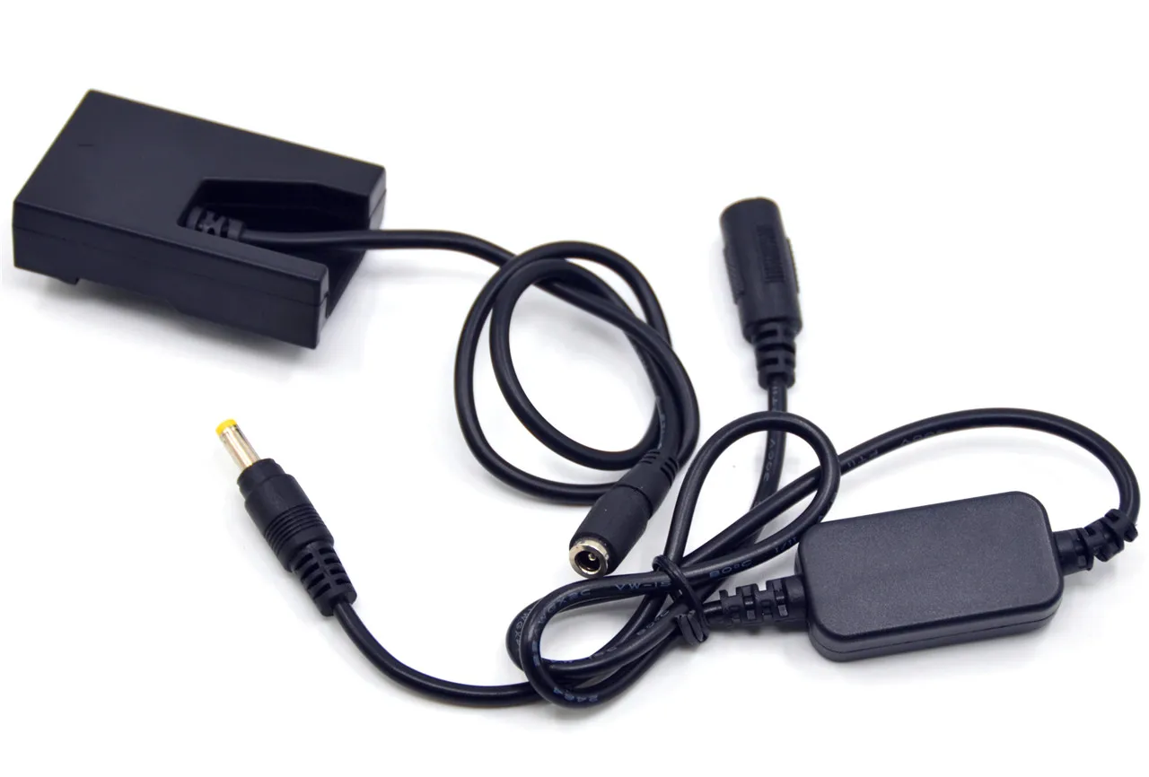 EN-EL9 Dummy Battery EP-5 DC Coupler 12V-24V Step-Down DC Cable for Nikon D40 D40X D60 D3000 D5000 Camera - view 6