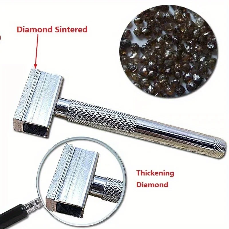 Sintered Diamond Grinding Disc Sharpening Dresser Wheel Stone Handle Head Tool Dressing Bench Pen Blade Abrasive Grinder Tools