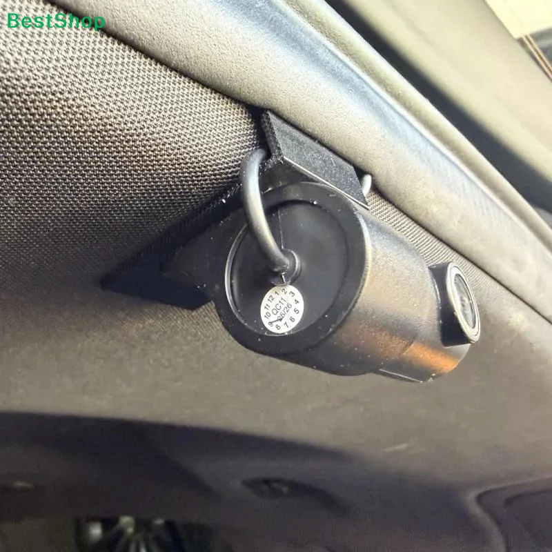 2Pcs Car Interior Accessory Rear Dash Cam Mount Holder Clip For Car Recorder Fixing Bracket Replacement Parts