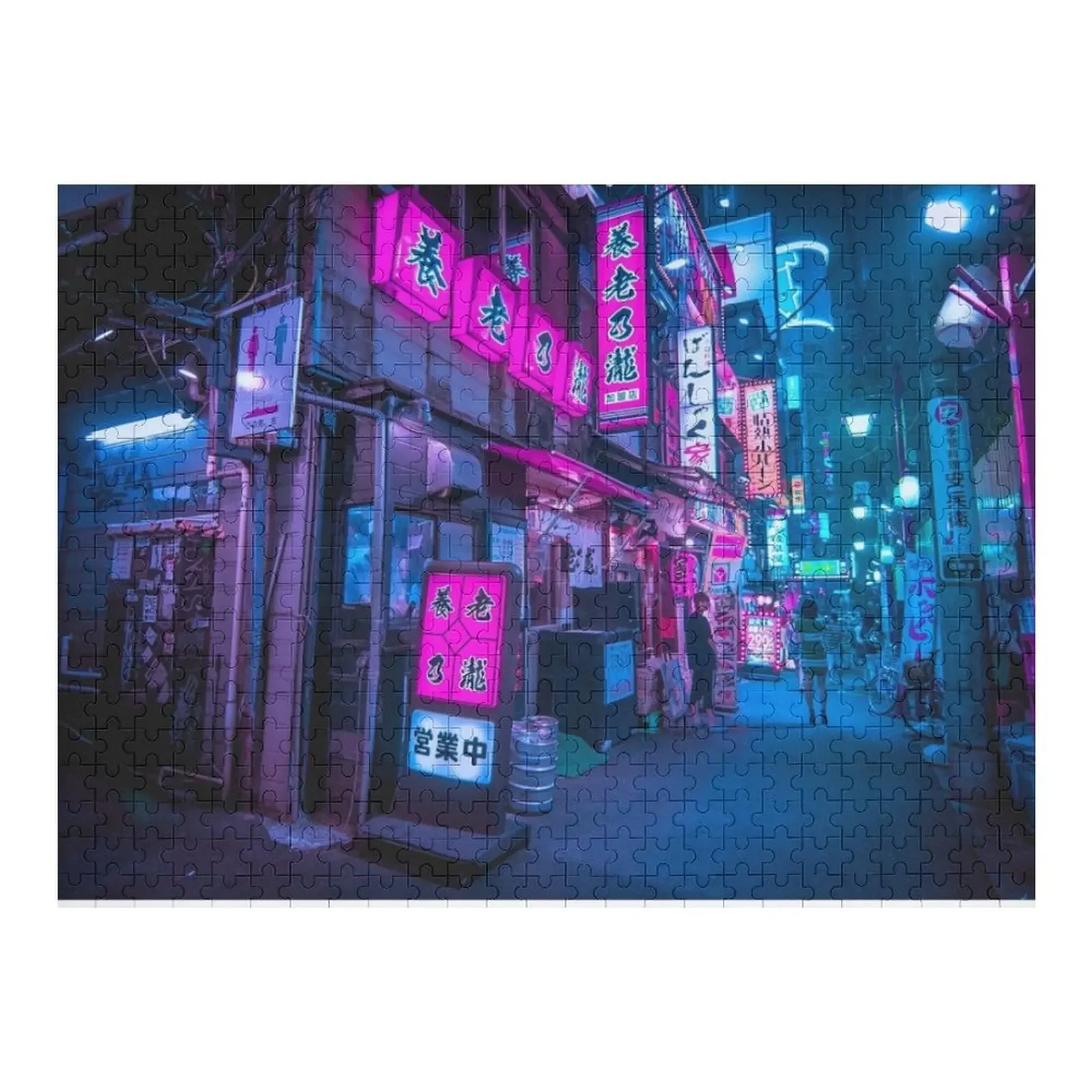 

Small streets of Shinjuku Omoide Yokocho Tokyo Area Jigsaw Puzzle Name Wooden Toy Game Children Puzzle