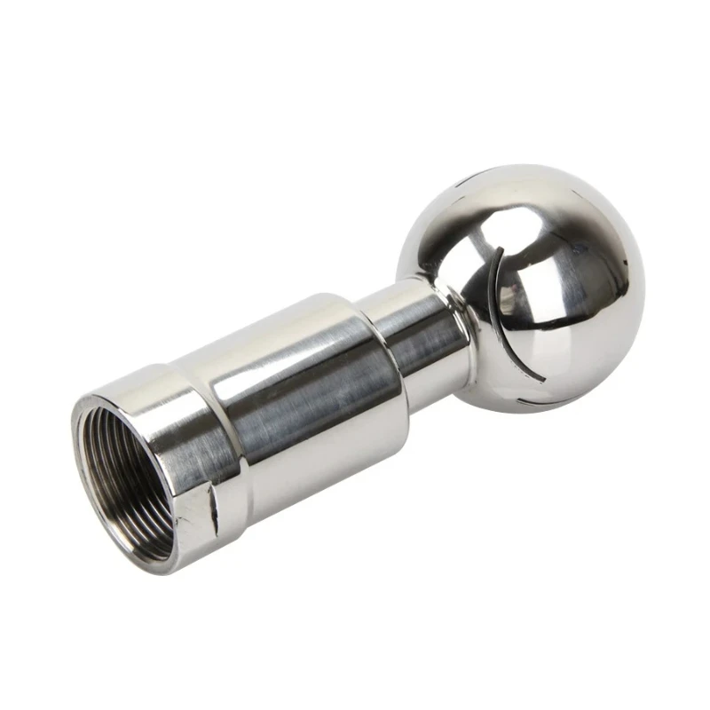1/4'' 3/8'' 1/2'' 3/4'' 1'' 2'' BSP Female Threaded Tank Cleaning Rotating CIP Spray Ball SS304 Stainless Steel