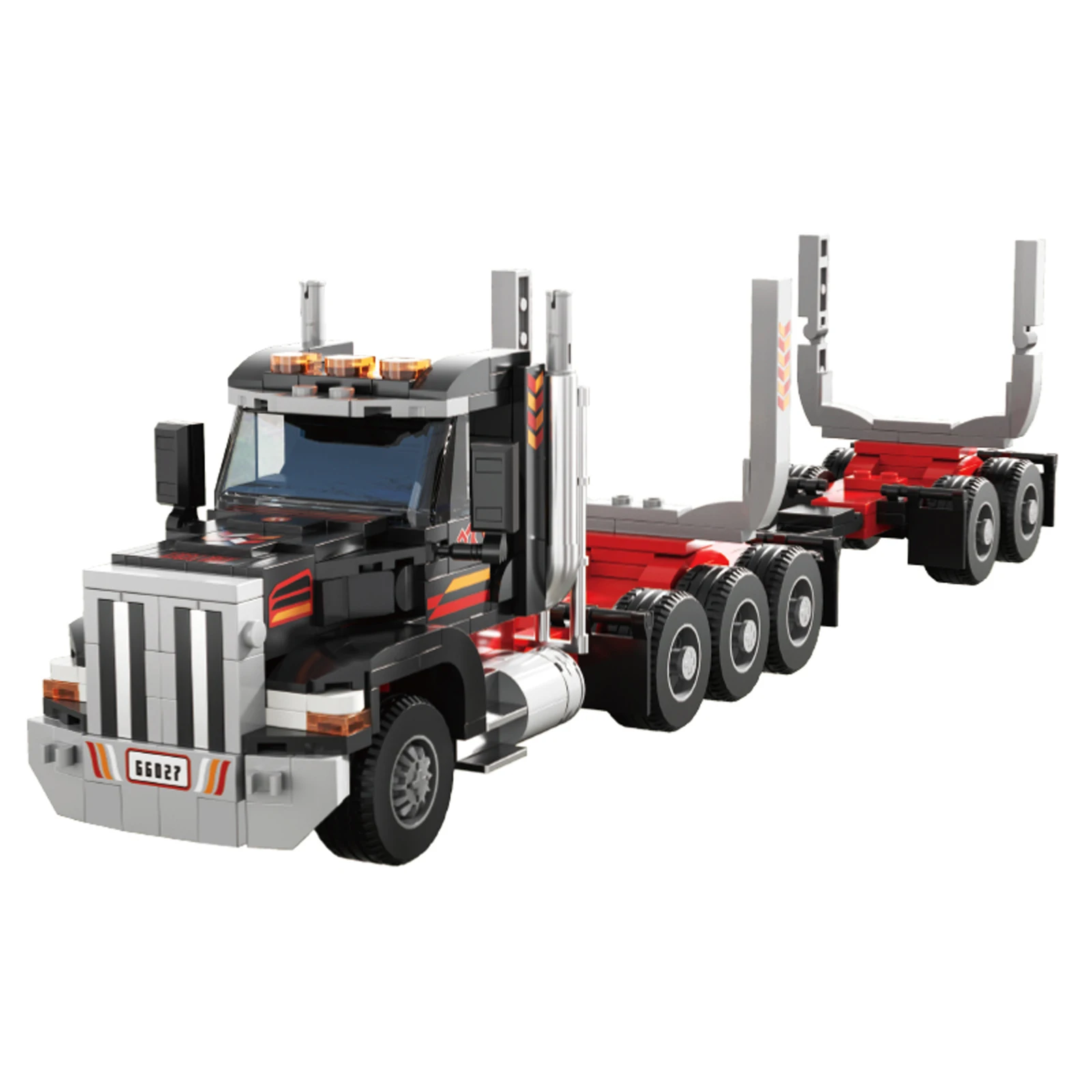 

66027 Американский лесозаготовитель, модель 445 шт., набор строительных блоков, инженерная серия, MOC, кирпичи, украшение для рабочего стола, детские игрушки, подарок