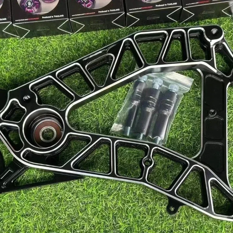 Flat fork modified rear rocker arm, rear swing arm moved down crab transfer code