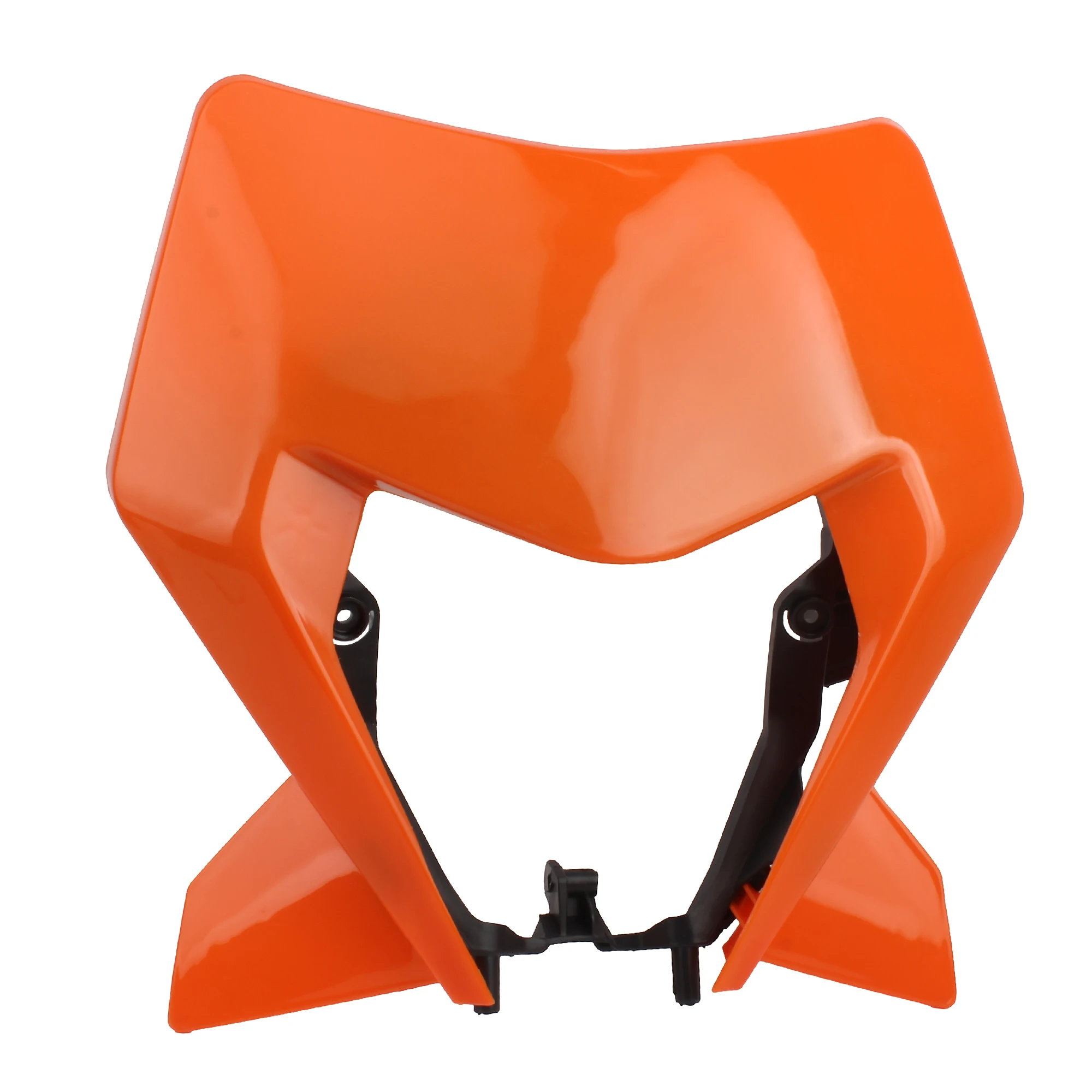 For KTM Enduro Motorcycle Headlight Plate Plastic Fairing Mask XC SX SXF XCW 125 To 500 2024 Dirtbike Motocross Headlamp Housing