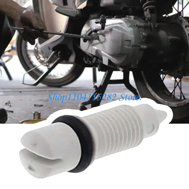 Threaded Motorcycle Adjuster, Nylon Carburetor Service Part with Seal Collar,Idle Adjustment Screw Maintenance