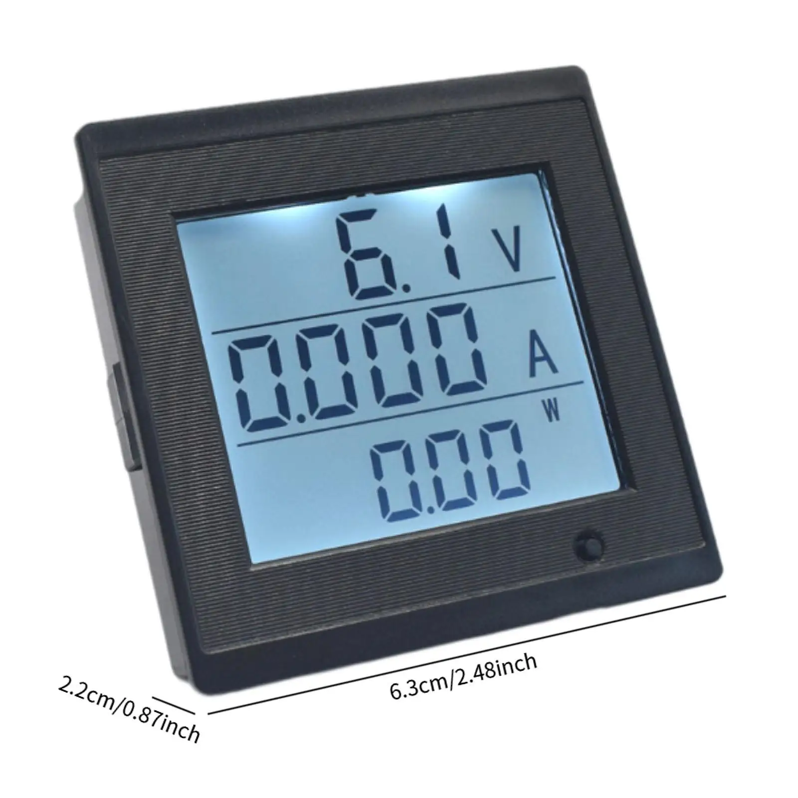 DC 6-200V 20A Voltage Current Meter, Large Screen LCD ,Stable ,Portable Energy Monitoring Instrument, Multimeter ,Volt Amp Gauge