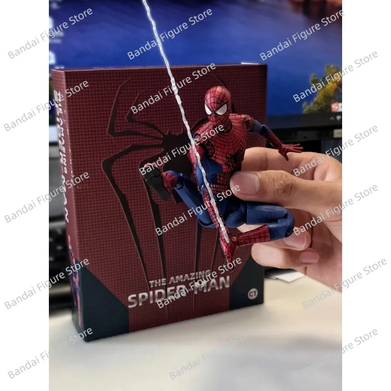 „Auf Lager CT S.H.Figuarts SHF Spiderman The Amazing Spider-Man Andrew Garfield KO Anime Actionfiguren Geschenkmodellsammlung“