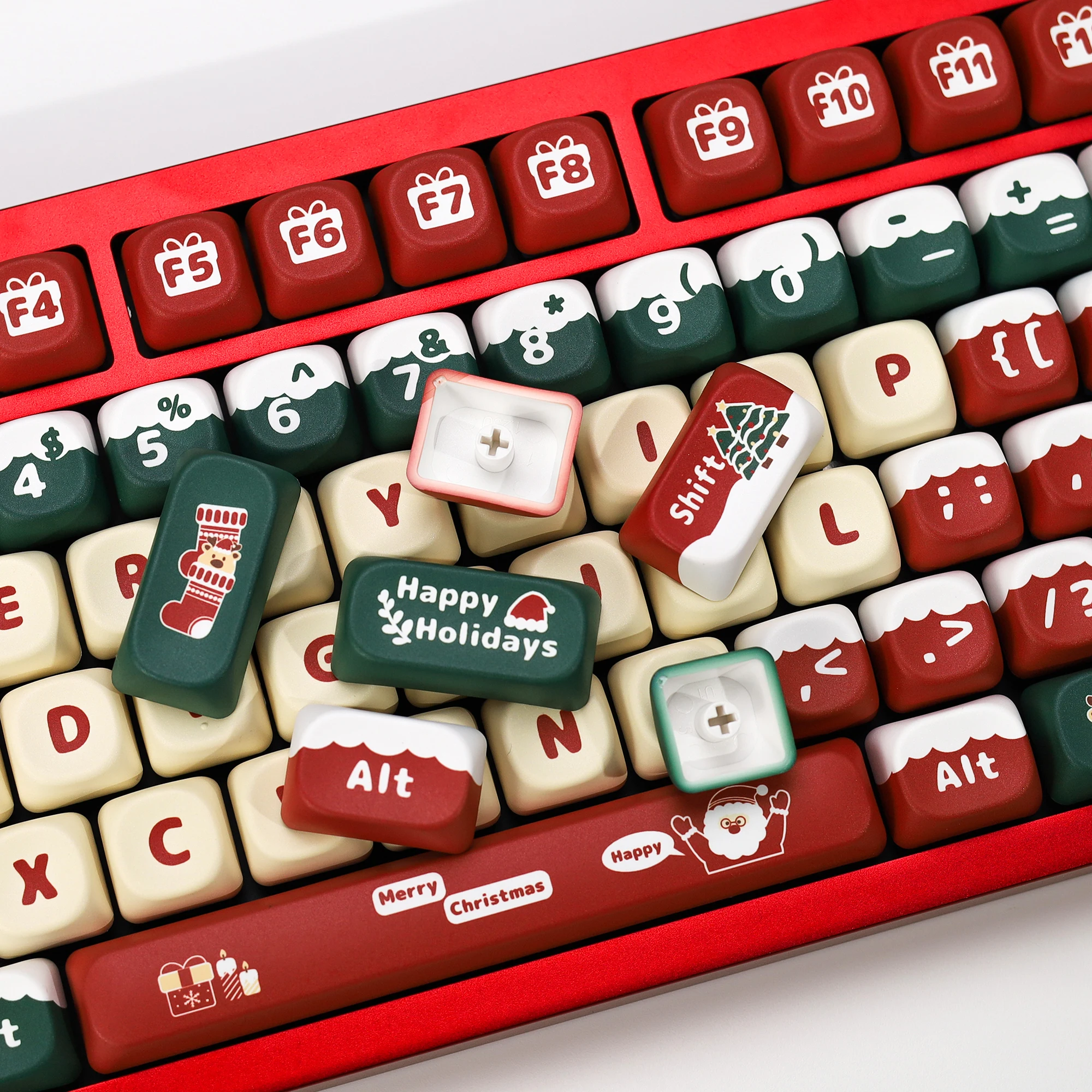 KBDiy Świąteczny Karnawał Klaw – Gaming Accessories Aesthetic recenzja i cena