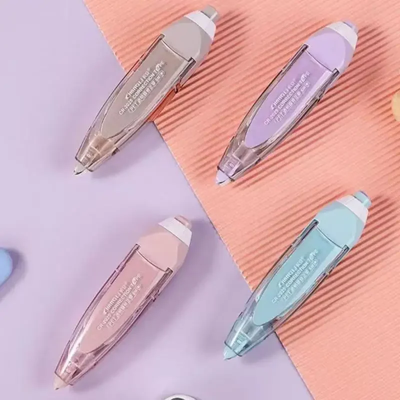 Morandi correção de cor kawaii branco para fora banda de correção bonito coreano papelaria substituível núcleo escola material de escritório