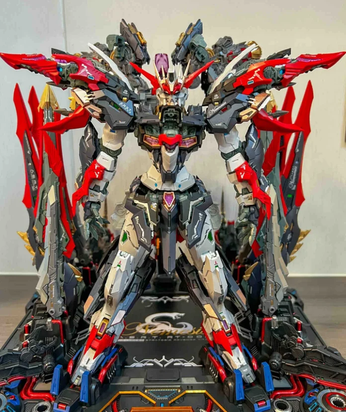 In Stock 1/100 Infinite Dimension RT-002 NEMESIS Assembling Model Mecha Model Pvc Toys IN ERA  ADVANCED STRATEGIC REVENGE TITAN