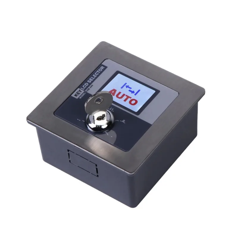 Stainless Steel Five Position LCD Function Selector Switch for Automatic Door