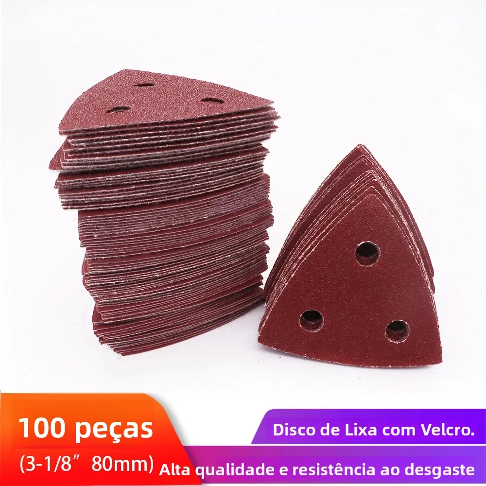 100-pecas-80-mm-lixa-triangular-3-furos-discos-de-lixa-triangulares-de-gancho-e-laco-cabem-almofada-de-lixa-multiferramenta-oscilante-60-400-grao