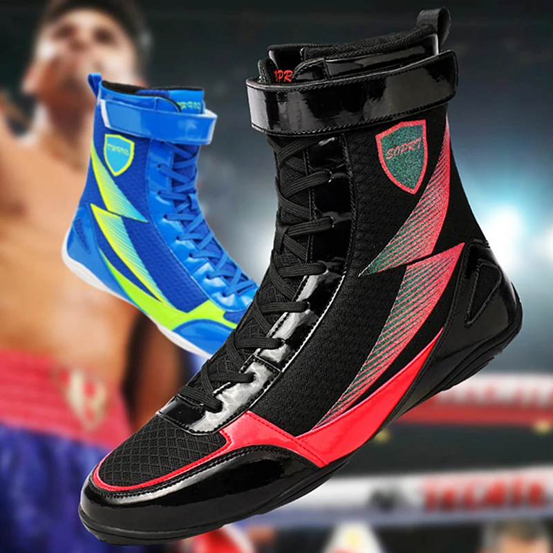 

Боксерские кроссовки для мужчин, профессиональные, дышащие, для подростков и начинающих, для тренировок, борьбы, единоборств, тяжелой атлетики, приседаний