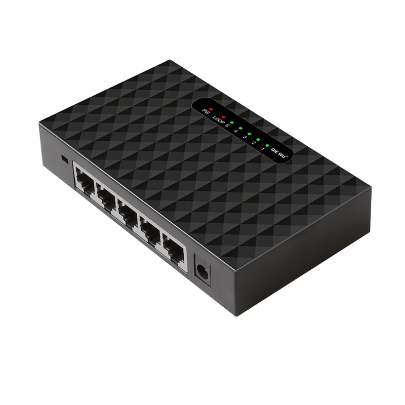 Diewu 10/100/1000 Mpbs 5-Port-Gigabit-Switch