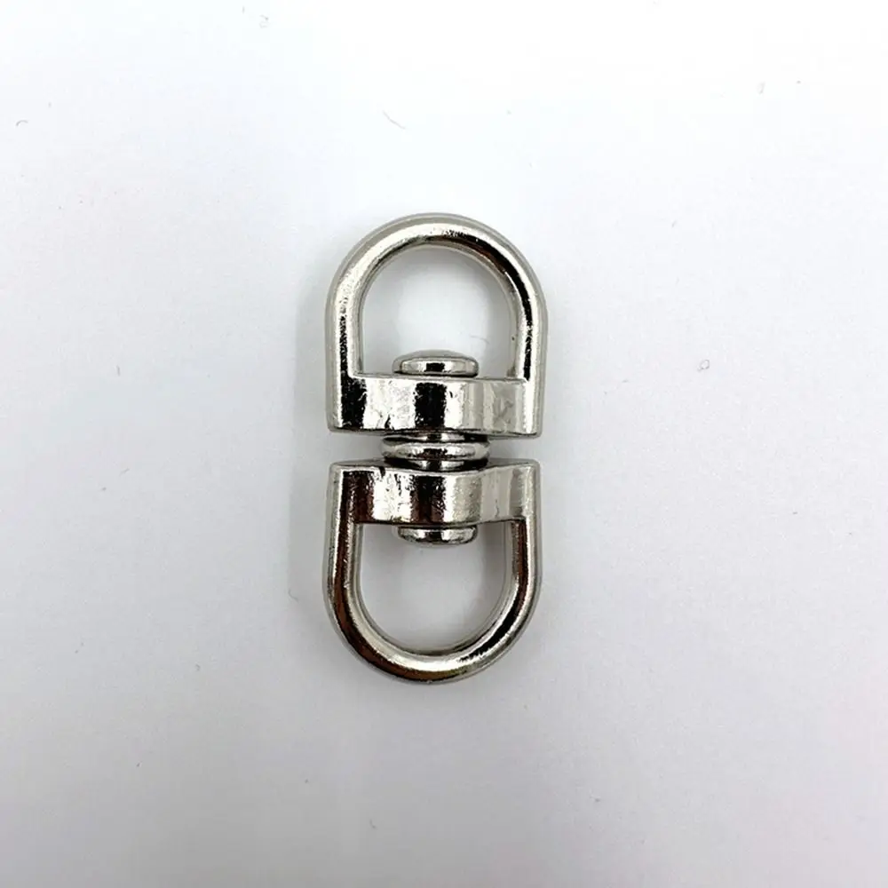 Metal Eight-Character Rotating Buckle Ring Anti-Knotting Dog Chain Buckle Connecting Ring DIY Jewelry Pendant Jewelry Accessory