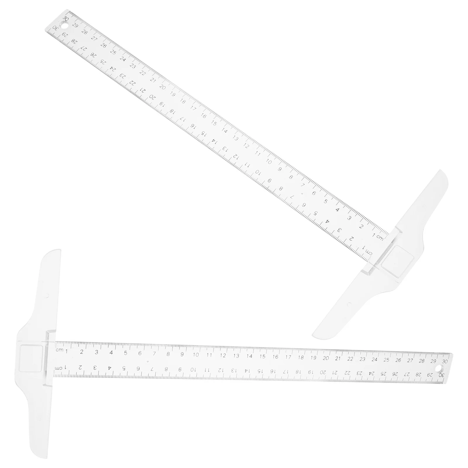 2 قطعة لوازم صياغة احترافية مسطرة علامات سنتيمتر دقيقة واضحة مثالية للفنانين المهندسين المعماريين