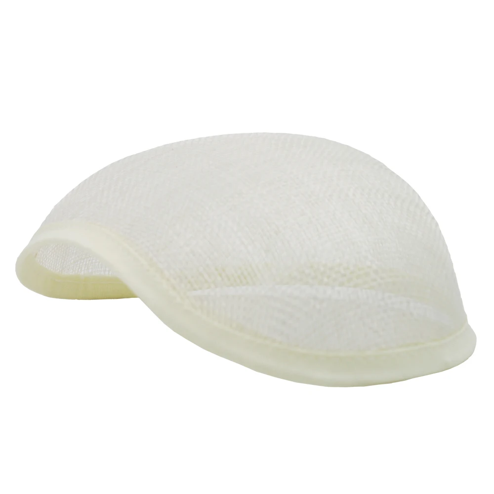 High Quality 18.5*13.5 cm Sinamay Anomalistic Base Dipped Base For Fascinator,Headwear,Headpirce 2 Layers 10pcs/lot #17 Color