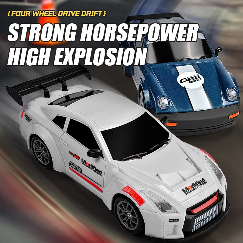 جديد 4WD التحكم عن بعد الانجراف سيارة كامل الحجم 1:24 صغير التحكم عن بعد سباق السيارات نموذج 2.4G راديو عالية السرعة RC سيارة الصبي لعبة هدية