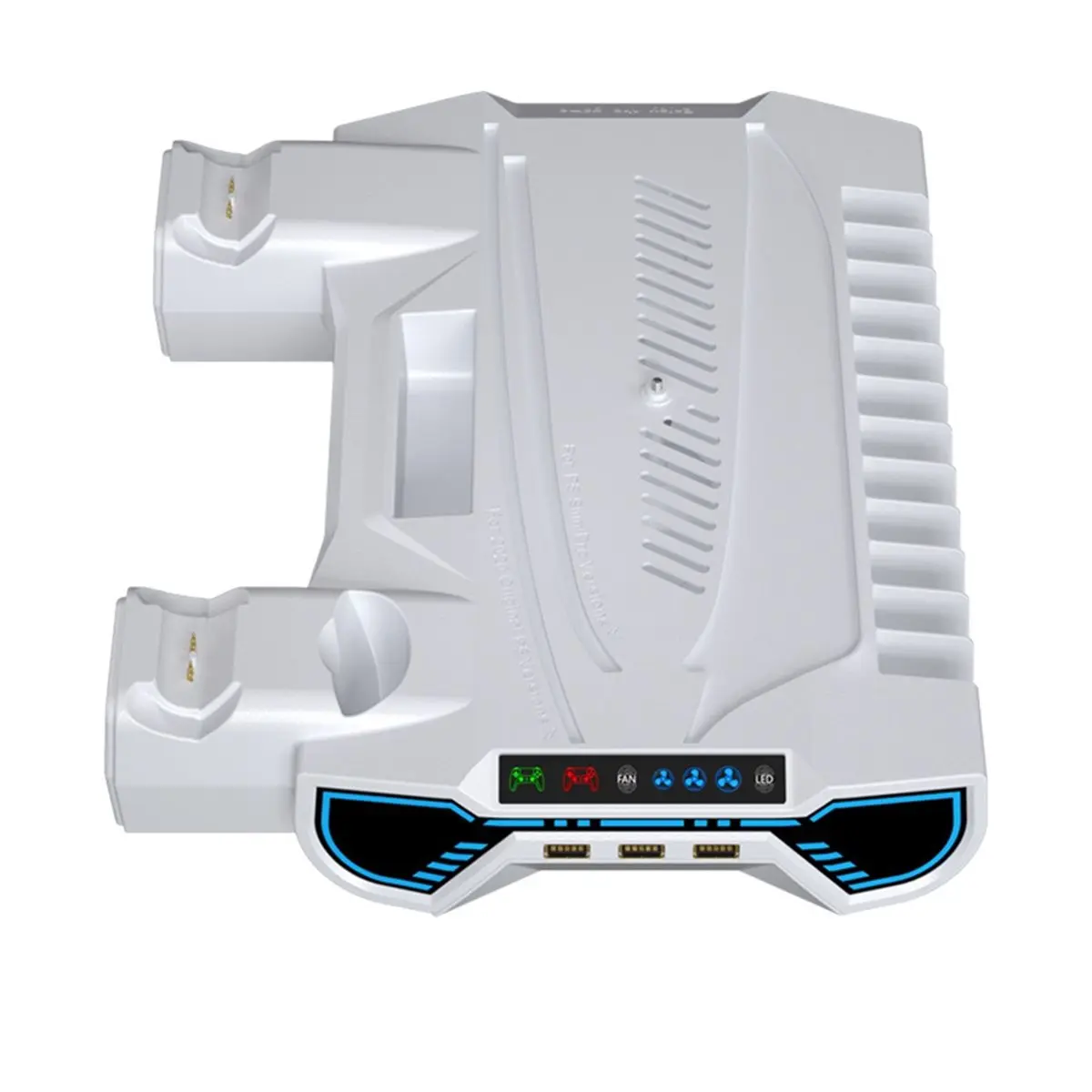 100% New For Slim/ Pro Stand with Headphone Hook Cooling Stand Controller Charging Station with 3 Levels Cooling Fan B