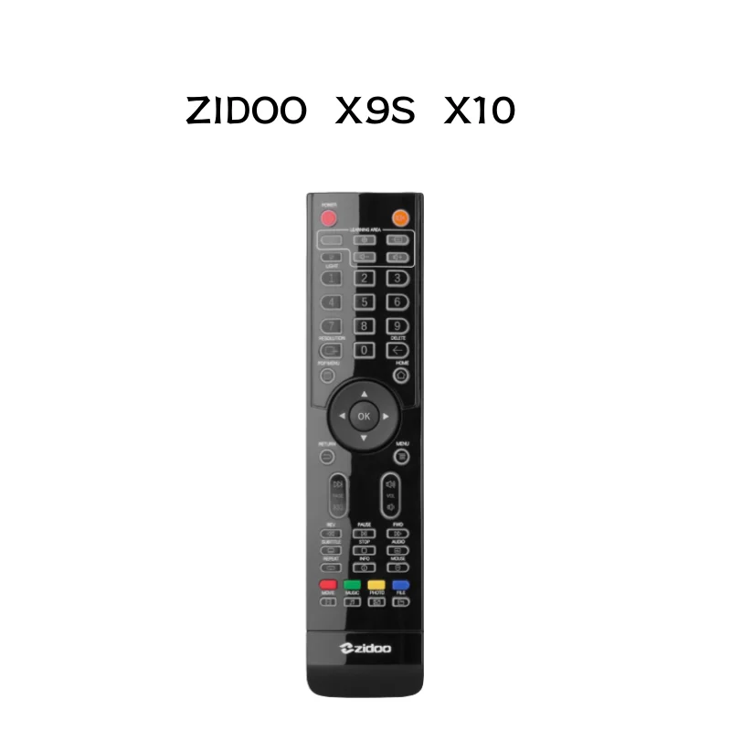 ZIDOO X9S X10 New Backlight Learning Infrared Remote Control Compatible with ZIDOO Box