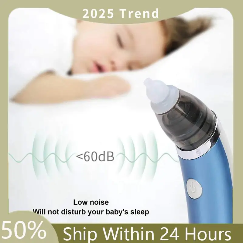 

Детский очиститель носа Trend Nasal Congestion 2025, детский назальный слиз, всасывающее устройство, электрический детский назальный аспиратор