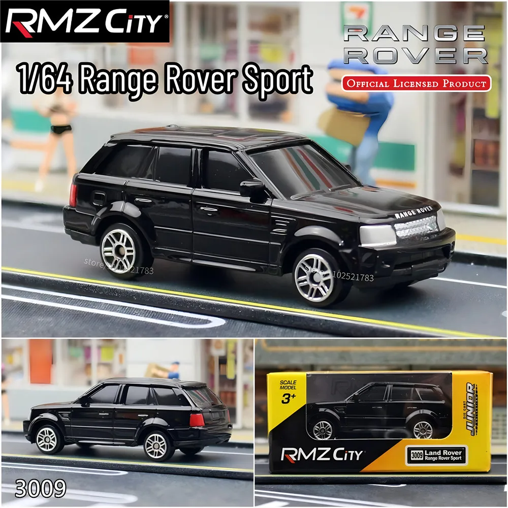 1:64 Range Rover Sport Diecast Car Model Replica Miniature Art Scale BMW Toyota Honda VW Vehicle Collection Kid Boy Gift Toy