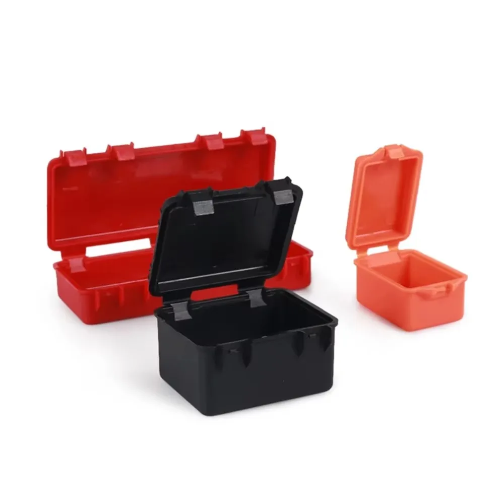 3Pcs Garage Series 1/10 Scale Military Storage Box Shipping Case for RC Crawler Axial SCX10  TRX-4 TRX-6 MST Recat GEN8