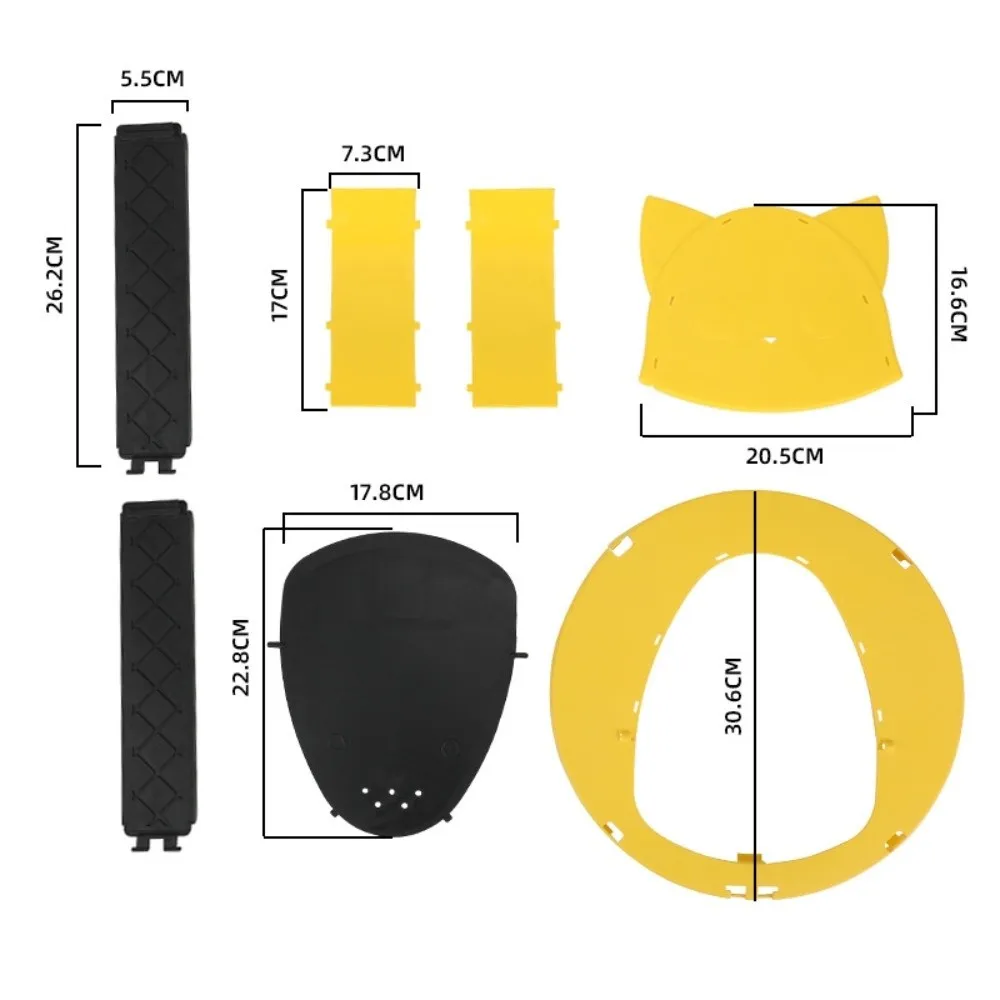 

Новый полипропиленовый материал, ловушка для мыши, ведро с откидной крышкой, желтая сова, ловушки для мышей, внутренняя ловушка для крыс с автоматическим сбросом, ловушка для крыс, домашнее использование