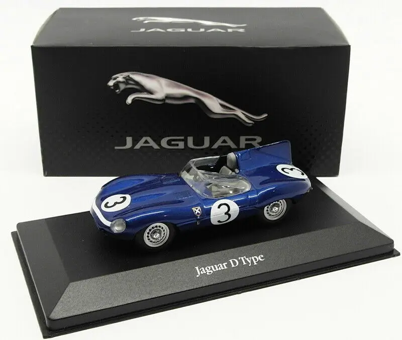 

IXO 1:43 JAGUAR DTYPE #3 roadster Collect die-casting alloy car model ornaments