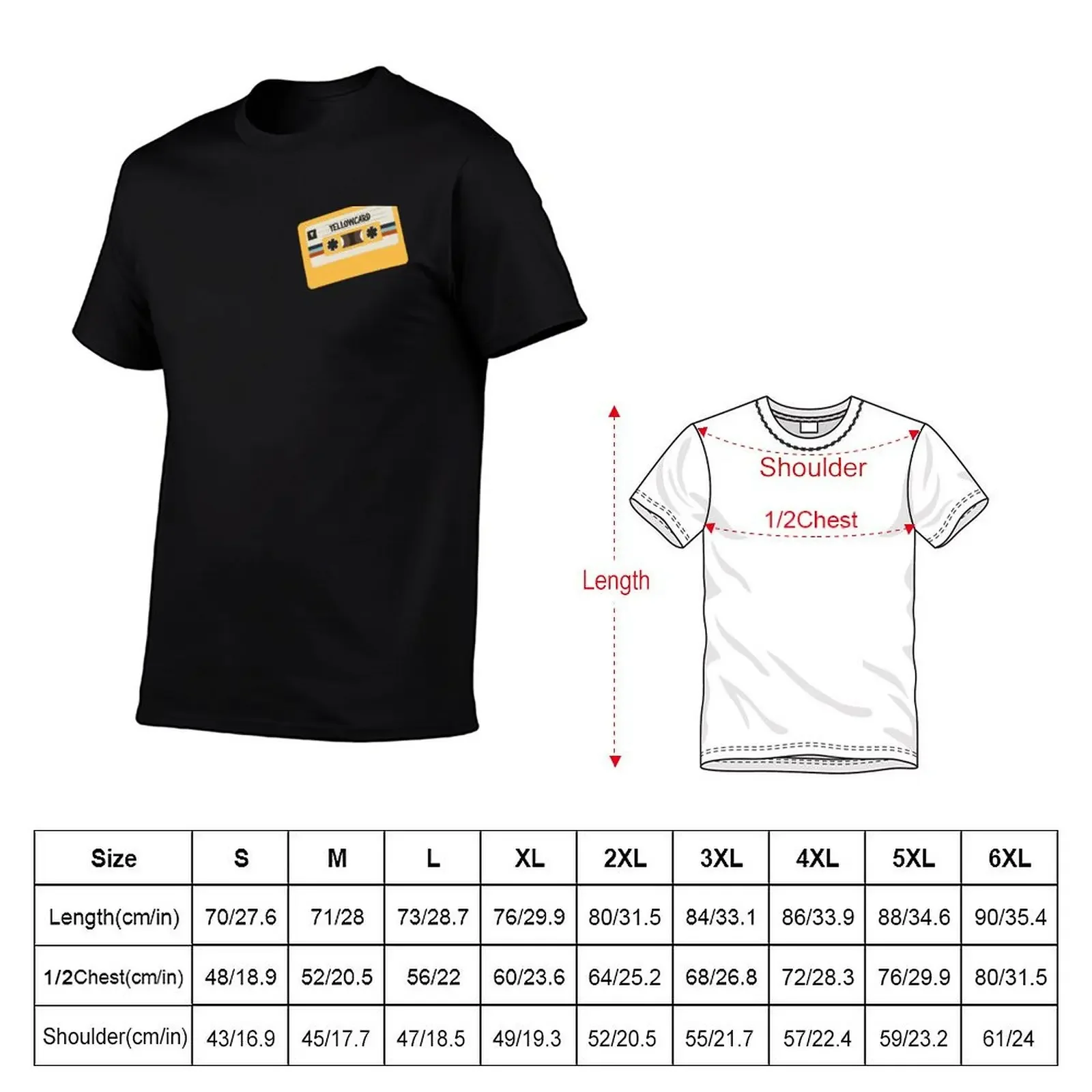 yellowcard T-Shirt vintage clothes summer clothes compression shirt men