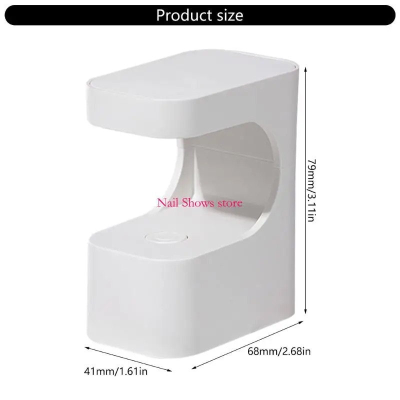 E0BC効率6 LEDネイルランプ45S 60Sタイマー高速乾燥ジェルポリッシュ硬化ライトジェルポリッシュドライヤーとホーム用