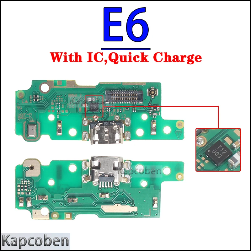 Usb Dock Charger Connector for Motorola Moto E5 E6 E6i E6S E7 E7i Play Go Plus Power Charging Board Module Flex Ports