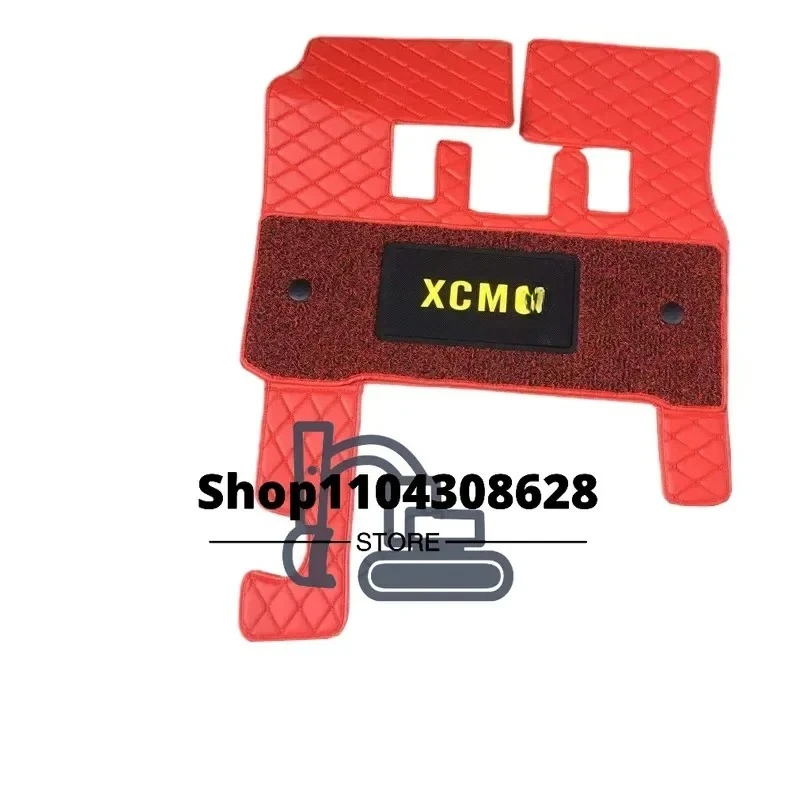 For XCMG XE60 75 80 135 150 210 230 High Quality Cabin Supplies Floor Rubber Foot Mats Excavator parts