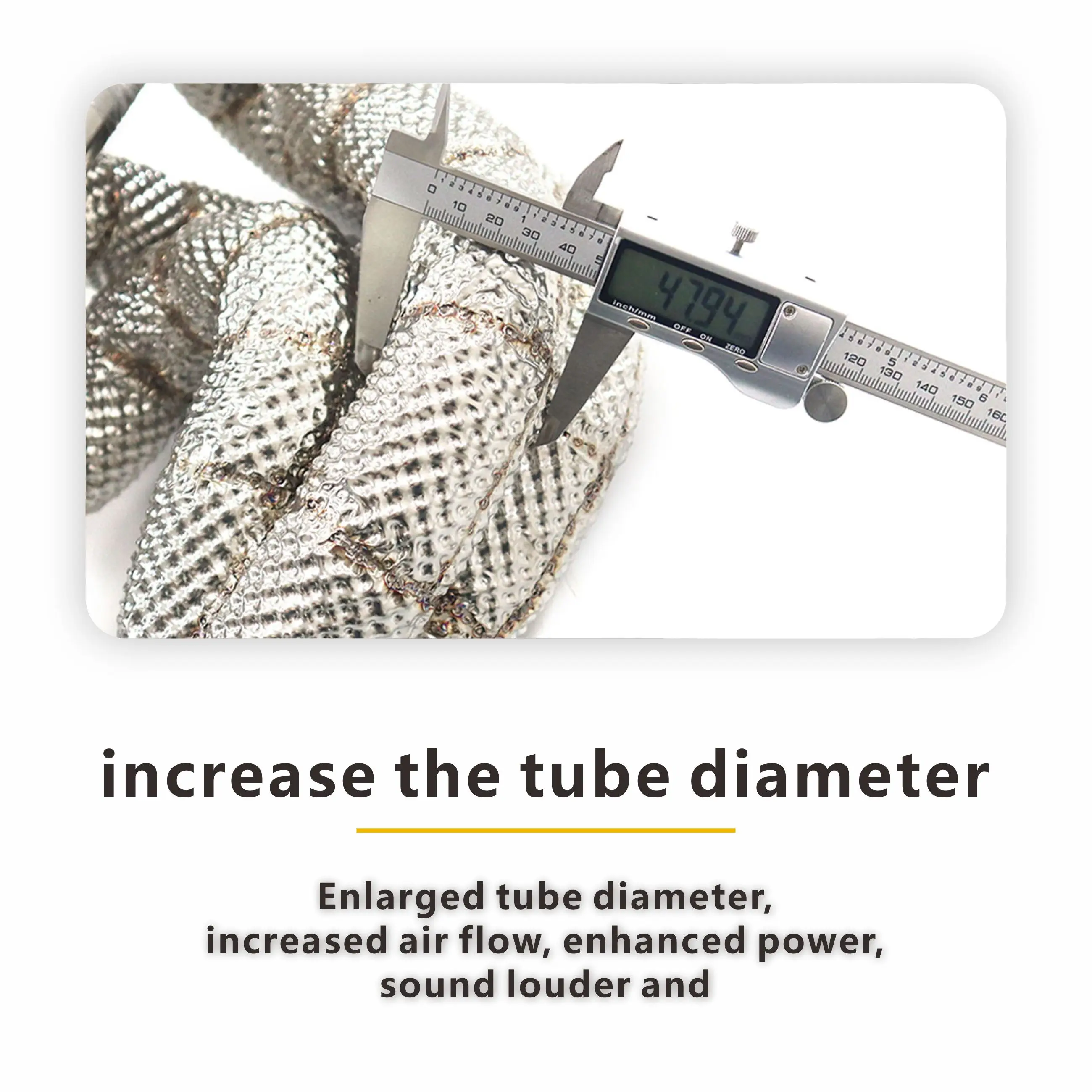 مشعب HMD لسيارة فيراري F430 SC نظام عادم من الفولاذ المقاوم للصدأ رأس عالي الأداء زيادة الطاقة