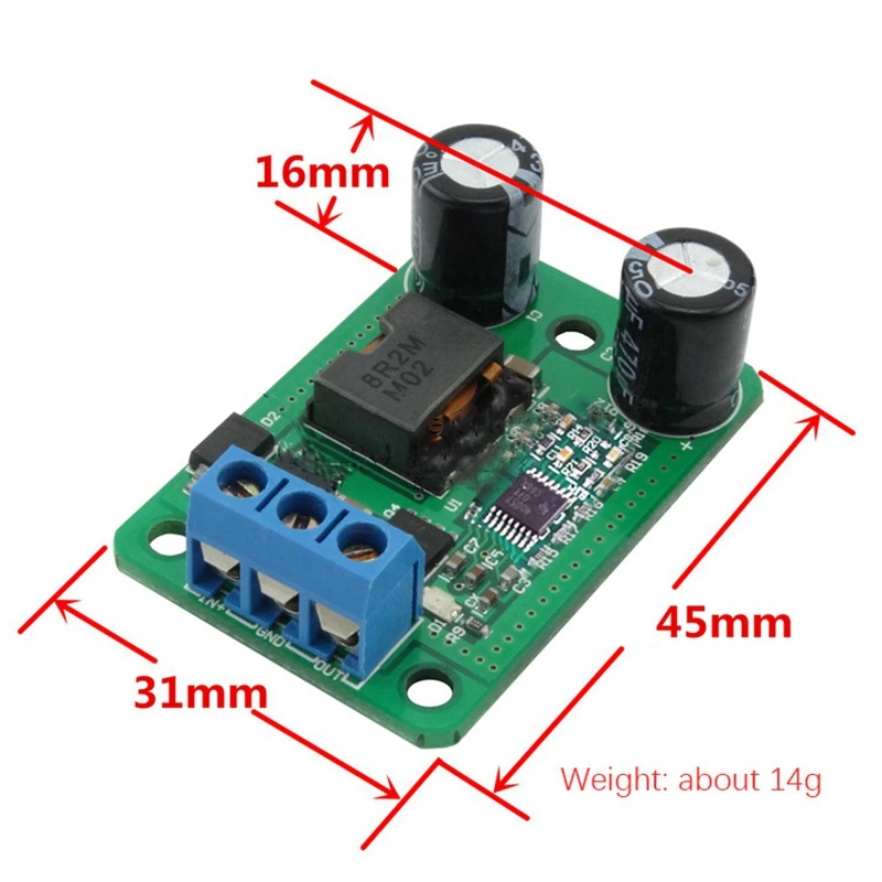HW-468 DC-DC Step-Down Module 24V/12V To 5V/5A источник питания (9-35V) вместо 055L