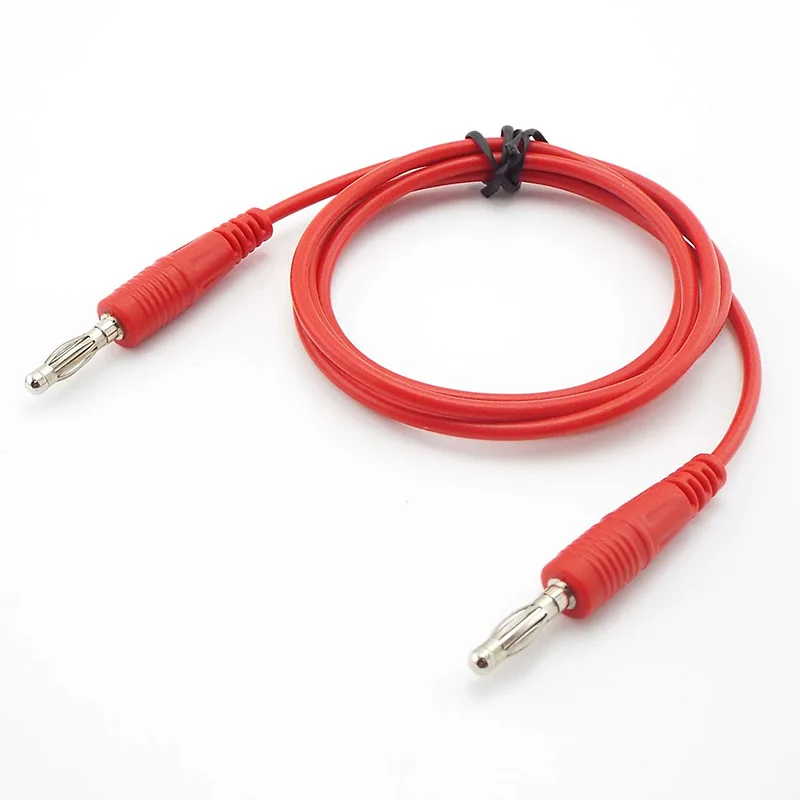 4mm Banana Plug to Banana Plug for Multimeter Testing Cable Wire Test Wire Kit Conductive Metal