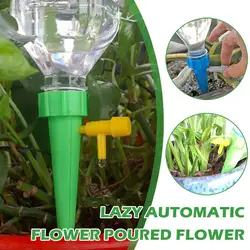 2colors Automatic Flower Watering Machine Adjustable Drip Irrigation System Set For Flower Plant Garden Watering Sprayer