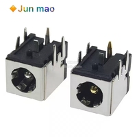 5pcs DC007B DC-007B power notebook socket with copper shell bracket and copper pin core 5.5 * 2.1/2.5mm
