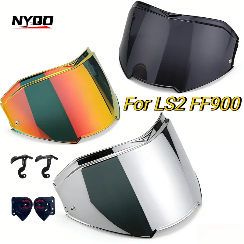 

Визор для мотошлема LS2, линза для шлема LS2 FF900, держатель линзы, аксессуары для замены визора, визор для мотошлема.