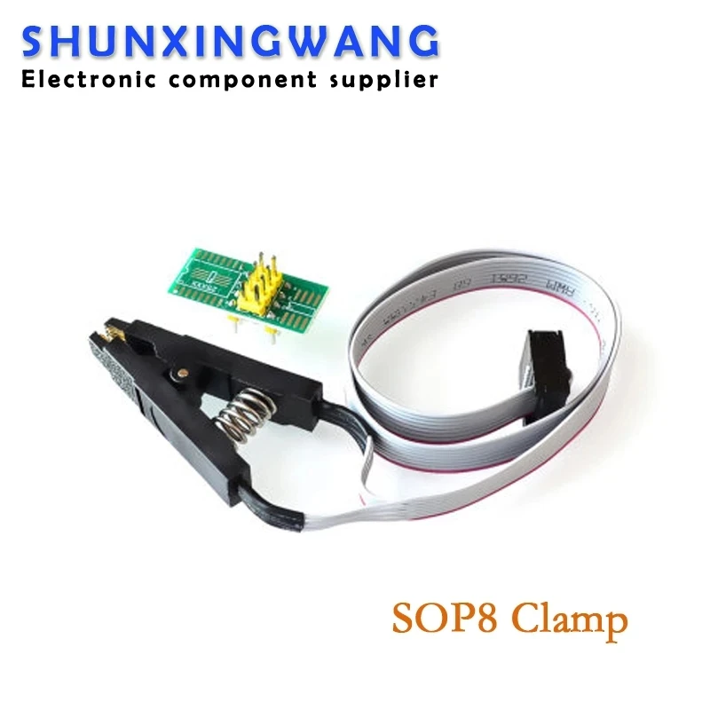 Original CH341A/B 24 25 Series EEPROM Flash BIOS USB Programmer Module + SOIC8 SOP8 Test Clip For EEPROM 93CXX / 25CXX / 24CXX