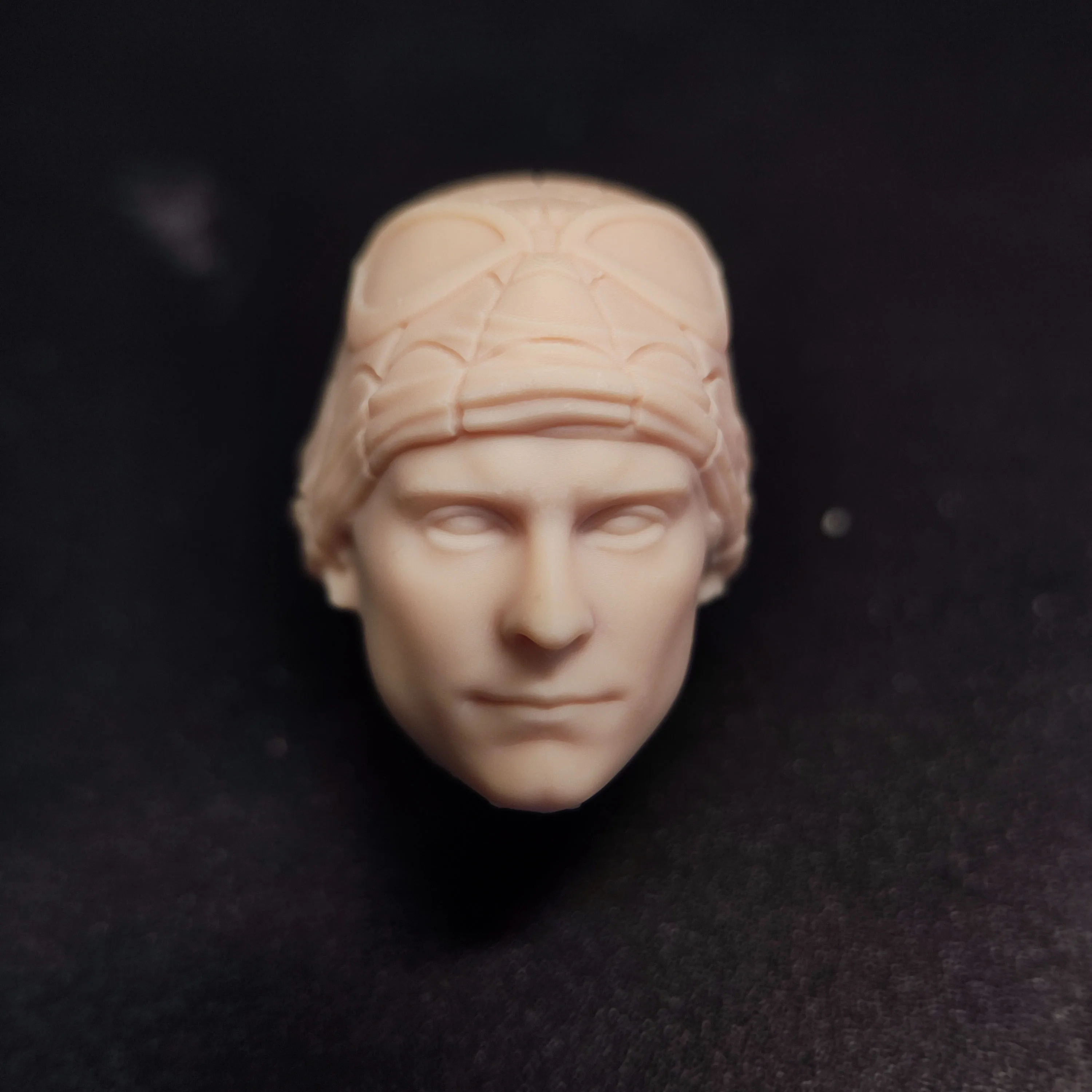 HL1780 DIY Customized 1/18 1/12 1/10 Scale Unpainted Head Sculpt for 3.75